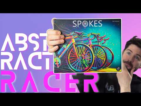 Spokes Board Game Review // A Unique Cycle Racing Experience!