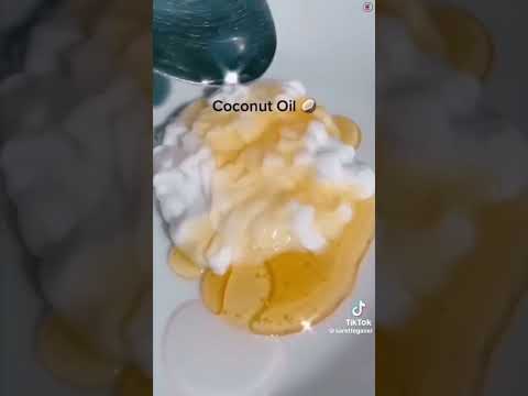 DIY hair mask for insane shine & length! Stop scrolling & watch! #StrongerHair #hairtips #hairtrends