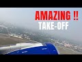 Amazing Takeoff From Kolkata Airport