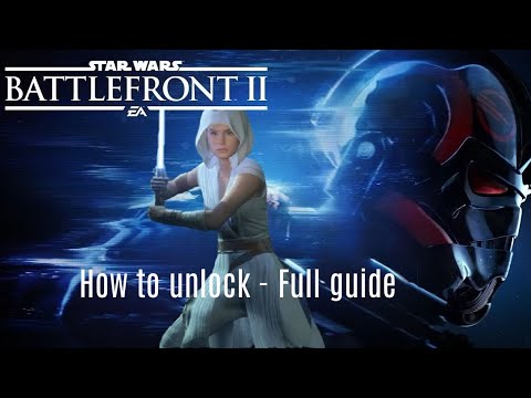 Star Wars Battlefront 2 - Discover the secret on Takodana Completed ( Rey Resilient Appearance)