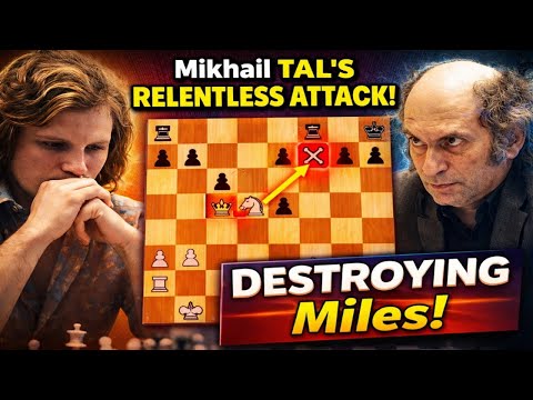 The Relentless King Hunt – Tal’s Stunning Pawn Storm Leads to Checkmate