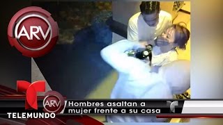 Asaltan una mujer en California en la entrada de su casa