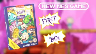 Rugrats: Adventures in Gameland - New NES game - First look Gameplay