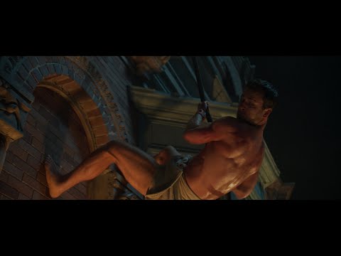 Trailer Powell in a Towel