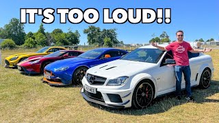 DRIVING SHMEE150’s STRAIGHT PIPED C63 AMG BLACK SERIES FLAT OUT! by Vehicle Virgins