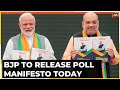 BJP Manifesto PM Modi To Launch Sankalp Patra In Delhi Today Lok Sabha Election 2024
