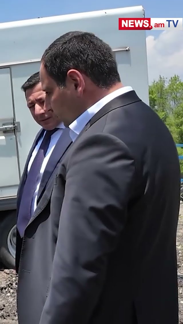 Կադրեր՝ Երևան–Սևան ավտոճանապարհին տեղի ունեցած փլուզումից. Խուդաթյանը դեպքի վայրում է