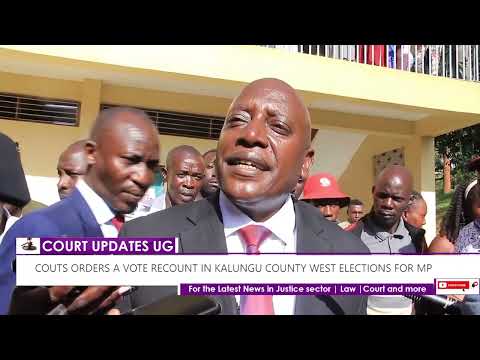 Court orders a recount in Kalungu County West election results #courtupdatesugofficial