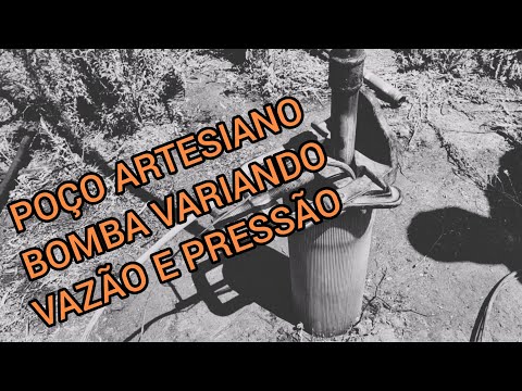 POÇO ARTESIANO BOMBA COM REDUÇÃO DE VAZÃO E POUCA PRESSÃO.