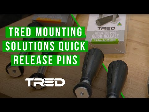 TRED Quick Release Mounting Pins – P/N: T2QP112 and T2QP162