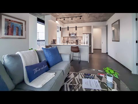 A furnished West Loop 2-bedroom, 2-bath  #915 at Evo Union Park