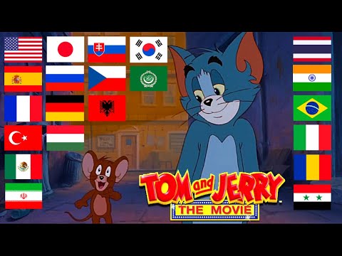 Tom & Jerry "TALKING" in 22 Different Languages | Tom & Jerry: The Movie (1992)