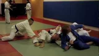 Judo Randori at the Philadelphia Judo Club 02-19-12 - The Dropkick Murphy&#39;s (The Fighting 69th)