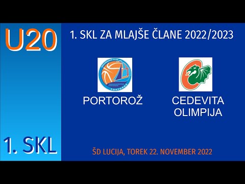 MU20 KK Portorož - Cedevita Olimpija