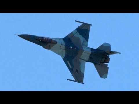 2021 Arctic Lightning Airshow - PACAF F-16C Fighting Falcon Demonstration