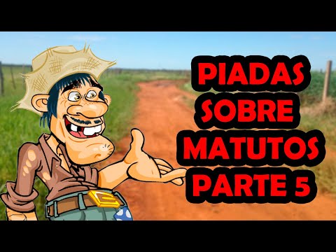 PIADAS SOBRE MATUTOS PARTE 5 - HUMORISTA THIAGO DIAS