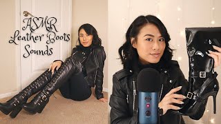 Download lagu ASMR Leather Sounds | Tapping & Scratching Leather Boots | Whispering mp3