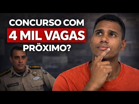 CONCURSO PMBA 2026 - 4 MIL VAGAS- AINDA DÁ TEMPO DE ESTUDAR ?