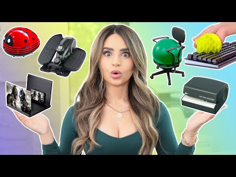Testing Amazon's WORST Gadgets for Your Home Office!