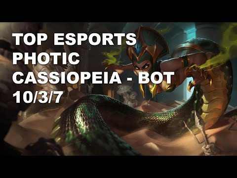 Top Esports Photic Bot Cassiopeia vs Kalista - KR Grandmaster Patch 10.8