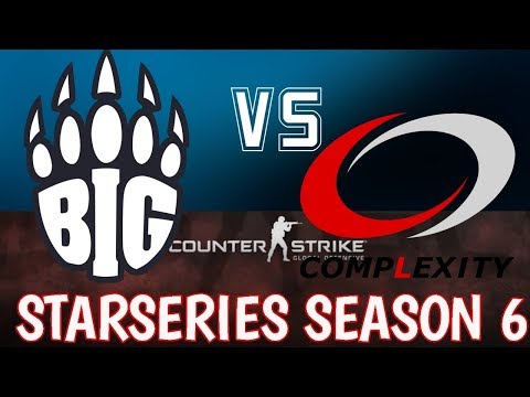 BIG vs Complexity StarSeries i-League CS:GO Season 6 Highlights - Cache