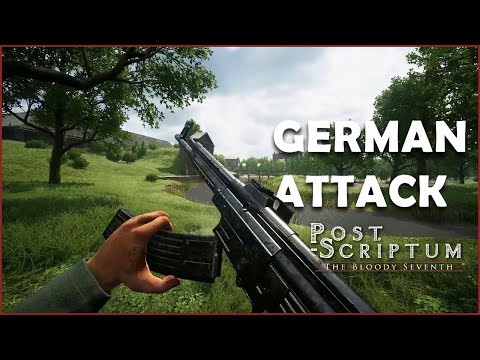 German Attack on Oosterbeek in Post Scriptum | No Commentary Gameplay | RTX 2060
