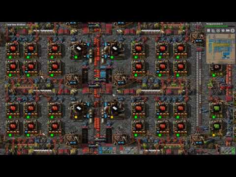 Factorio base in a box 56 - Rail skeletons