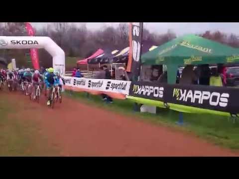 Slovenský pohár Cyklokros Košice 2014 - Elite start