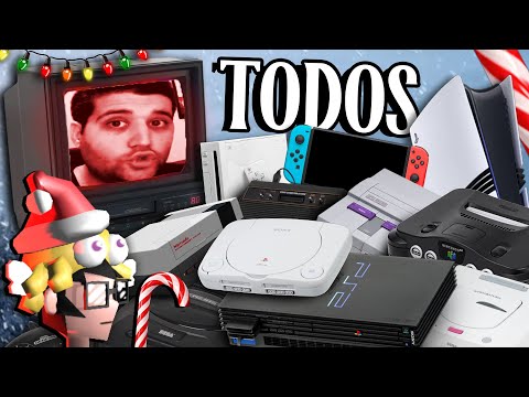 joguei os jogos de natal de TODOS os consoles