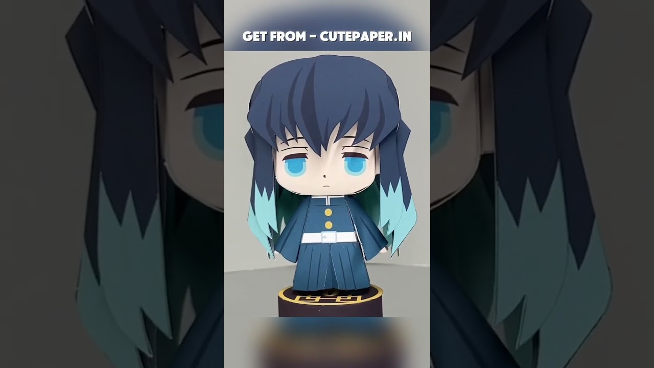 Demon Slayer Paper Figures: Print, Cut & Assemble Compilation