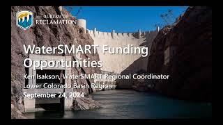 Rural Water Infrastructure Committee (RWIC) 2024 Funding Forum Recording