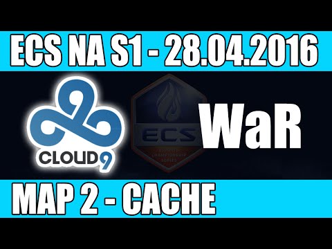 Cloud 9 vs Without a Roof | Map 2 (Cache) ECS NA Season 1 2016 CS:GO Week 3 (28.04.2016)