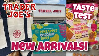 Shop with me Trader Joe's NEW ARRIVALS & TASTE TEST