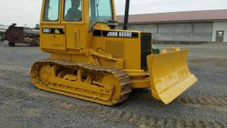 1988 John Deere 550G Bull Dozer Crawler Tractor For Sale Running & Operating Inspection Video!