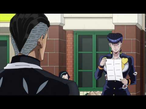 JJBA DIU: Josuke learns to not trust paper