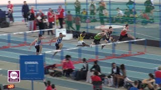 Val de Reuil 2018 : Finale 60 m haies Cadets (Kenny Fletcher en 7''74) Val de Reuil 2018 : Finale 60 m haies Cadets (Kenny Fletcher en 7''74)