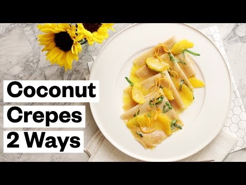 Sweet + Savory Coconut Crepes (Paleo) | Thrive Market
