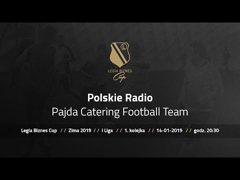 Skrót spotkania Polskie Radio - Pajda Catering Football Team ( Legia Biznes Cup Zima 2019 )