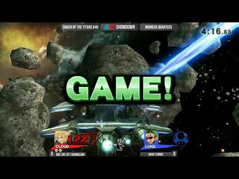 Smash of the Titans #48 - Winner Quarters: GoE|BS|GT|Vermillion (Cloud) vs BaSK|Crisis (Luigi)