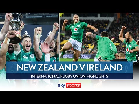 Ireland secure historic series victory 🏆| New Zealand v Ireland | Third Test | Highlights