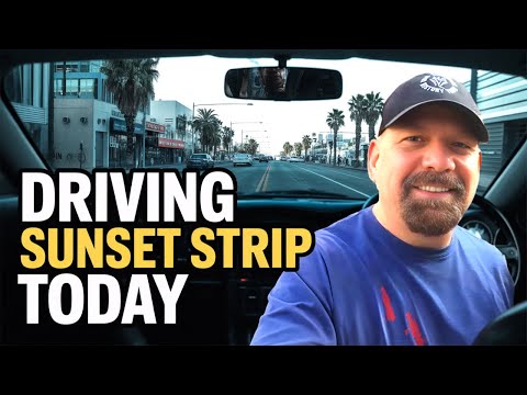 LA's HIDDEN Gems: Driving the Sunset Strip!