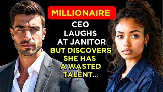 Millionaire CEO Discovers His Janitor Has a Hidden Genius