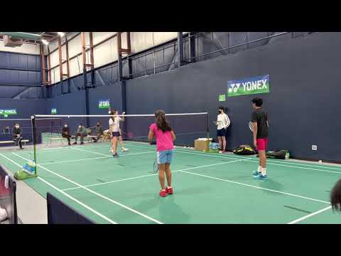 Kayla W & Howie Z. U17 XD - Consolation final - 2022 NE CRC