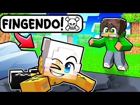 FINGO di MORIRE per TROLLARE il Mio AMICO in Minecraft