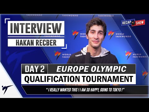HAKAN RECBER POST FIGHTS INTERVIEW 2021 WT EUROPEAN OLYMPIC QUALIFICATION