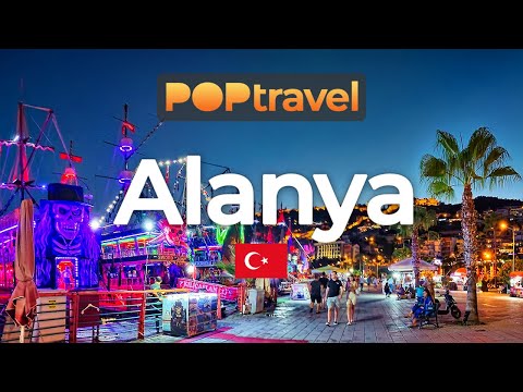 ALANYA, Türkei - Abendtour - 4K mit Untertiteln