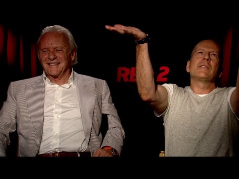 RED 2 Röportajları: Bruce Willis, Anthony Hopkins ve Helen Mirren