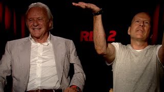 Video trailer för RED 2 Interviews: Bruce Willis, Anthony Hopkins and Helen Mirren