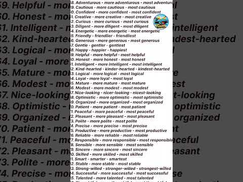 Comparison of degrees part three | enhance your speaking skills | @Englishisfuture