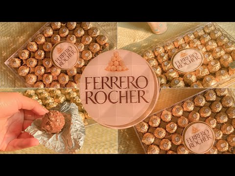 AESTHETIC ✨ 48 pieces Ferrero Rocher Fine Hazelnut Chocolates Review